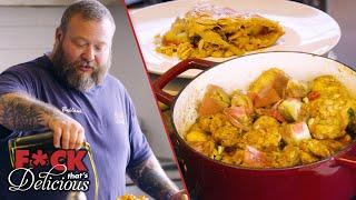 CURRY CHICKEN POT PIE MADNESS w/ @MeyhemLauren  | FTD10