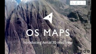 OS Maps 3D mapping now available