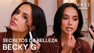 Becky G: Makeup look with defined cat eye and glossy lip | Secretos de Belleza | VOGUE España