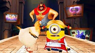 Ice Tober Carl minion vs El Macho ! Despicable me minion rush boss battle