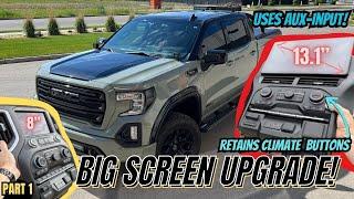 NEW Big Screen Upgrades for 2019-2024 GMC Sierra & Chevy Silverado! (Non-Refresh)