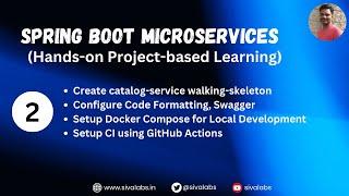 Spring Boot MicroServices  Tutorial: Catalog Service Walking Skeleton Setup