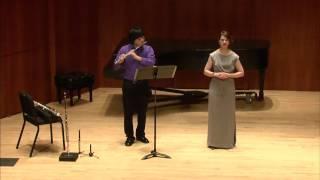 Changing Light - Kaija Saariaho (soprano and flute)