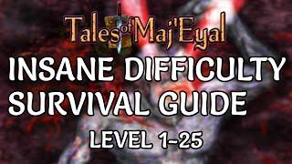 Tales of Maj'Eyal - Insane Difficulty Survival Guide (lvl 1-25)