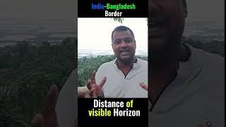 How far we can see Bangladesh from Border | Distance of Visible Horizon #ByjusGate