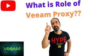 Veeam Tutorial: Veeam Proxy Server in Veeam v10