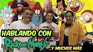 Entrevista con JUAN GUZMÁN Y EDER DE LA BARRERA, las voces de RICK Y MORTY y muchos más