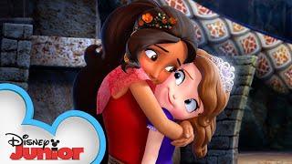 Princess Sofia the First Meets Elena of Avalor For the First Time! | Elena of Avalor | @disneyjr