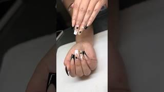 Black and white nails #blackandwhitenails #nails #nailart #uñasbonitas #beautifulnails #nailart