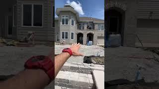 connecting home to boat dock. #hardscape #paverpatio #unilock #pavers