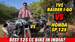 Honda SP 125, neues Modell VS TVS Raider Igo | Preis-Leistungs-Verhältnis oder nicht?