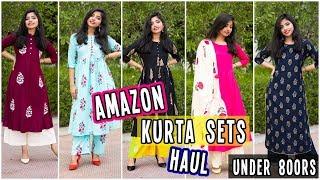 Amazon Kurti Set Haul Under 800 RS