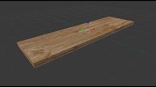 Modeling and Texturing a Board in Blender 2.79 - Blender Tutorials For Beginners