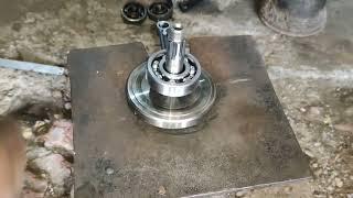 Bike crank roud Fitting cd 70| Foundry Skill |