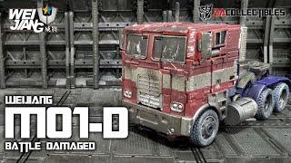 Wei Jiang M01 Battle Damage Commander M01-D [Transformation] | Transformers Movie Collection