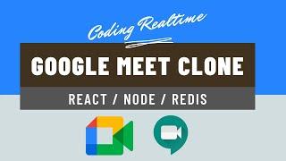 Google Meet Clone - Part 1: HTML/CSS