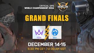 WORLDS 2024 | GRAND FINALS | Invictus vs REIGN