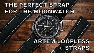 The Perfect Strap For The Moonwatch! - ARTEM Loopless Straps