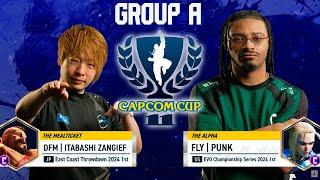 Capcom Cup 11 - Group Stage - Day 1 PUNK (cammy) vs. ITAZAN (zangief)