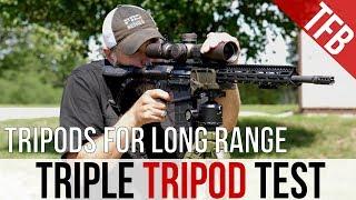 Triple Tripod Test - 3 Of The Best For Long Range Shooting