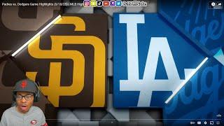 DODGERS FAV OPP REACTS TO Padres vs. Dodgers Game Highlights (6/18/25) | MLB Highlights
