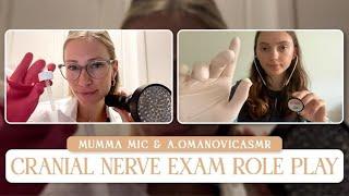 [ASMR] Collab! Cranial Nerve & Dr Exam Roleplay with @Mummamicasmr