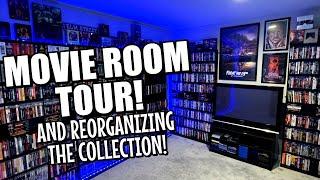 Movie ROOM Tour And BLURAY Collection Reorganization Project! | 2024 Edition