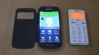 incoming call&Outgoing call at the Same Time Samsung Galaxy S4 Mini Black Lte +Fly