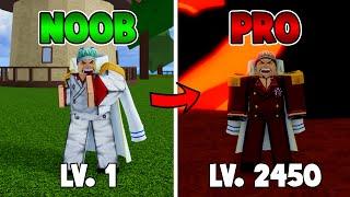 Starting Over As Akainu and Awakening Magma Fruit in Blox Fruits!