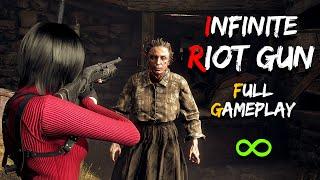 INFINITE RIOT GUN ONLY! | SEPARATE WAYS | Full Gameplay | PROFESSIONAL | Resident Evil 4 Remake.