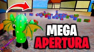 ABRIENDO 100 REGALOS EN BLOX FRUITS UPDATE 24