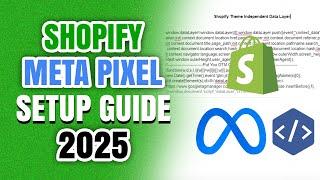 How to setup Facebook Pixel on Shopify 2025 (Facebook Ads for Shopify)