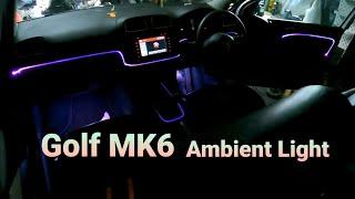 Installing Ambient Lighting | VW Golf MK6  | RGB LED Car Interior Lights