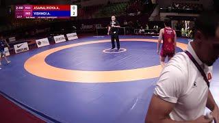 Gold Medal • U15 WW 62Kg • Aiana ASAMALIKOVA (KGZ) vs. Ashvini VISHNOI (IND)