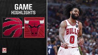 Bulls Furious Comeback, Win Over Raptors in OT, 125-115 | Game Highlights