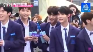 Produce X101 Blue Carpet Ceremony ( part 2)- FANsCAM