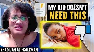 "I Was Not Treated with Care by Adults" | Khadijah Ali-Coleman