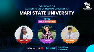 Experience Life at Mari State University: Girls Hostel Tour | Rus Education