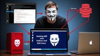 Hacking ARP with Python and Kali Linux (and capture passwords)