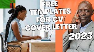 WEBSITES TO FIND FREE CV AND COVER LETTER TEMPLATES 2025 ZAMBIA