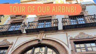 A tour of our Airbnb in Sevilla, Spain