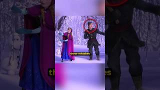 3 FUNNY Mistakes You Didn't Notice in Frozen #shorts #frozen