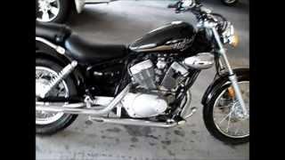 Yamaha Vstar 250 with west eagle exhaust