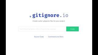 Create useful .gitignore files for your project