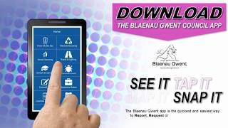 Blaenau Gwent Council My Services App English