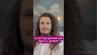 Lucid rüya görmek için ilginç ve etkili 2. yöntem! #rüya #psikoloji #hayat #terapi #mutluluk #terapi