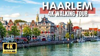 HAARLEM Netherlands City Walk - Frans Hals Museum - 4k Walking Tour