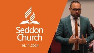 Seddon SDA Church Livestream 16/11/2024