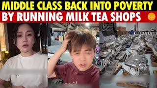 Opening Milk Tea, Coffee Shops, and Small Bars Leads China’s Middle Class Back Into Poverty