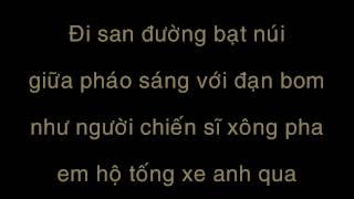 Đường Trường Sơn xe anh qua - Tốp nữ